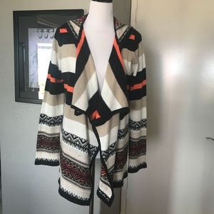 Aztec Print Cardigan